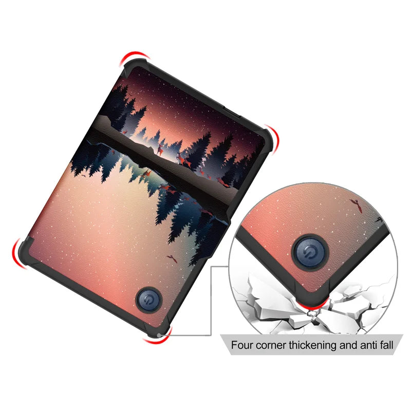 For Funda Kobo Clara Color Colour Case 2024 6 Inch PU Leather Magnetic TPU Book Smart Sleep Shell for Kobo Clara Colour BW Cover