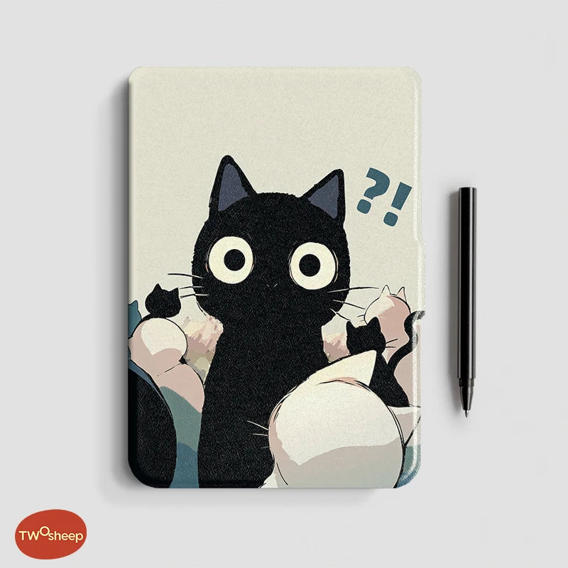 Twosheep For Kobo Clara Colour BW Protective cover 6-inch Auto Sleep Wake function E-book Case with painted patterns