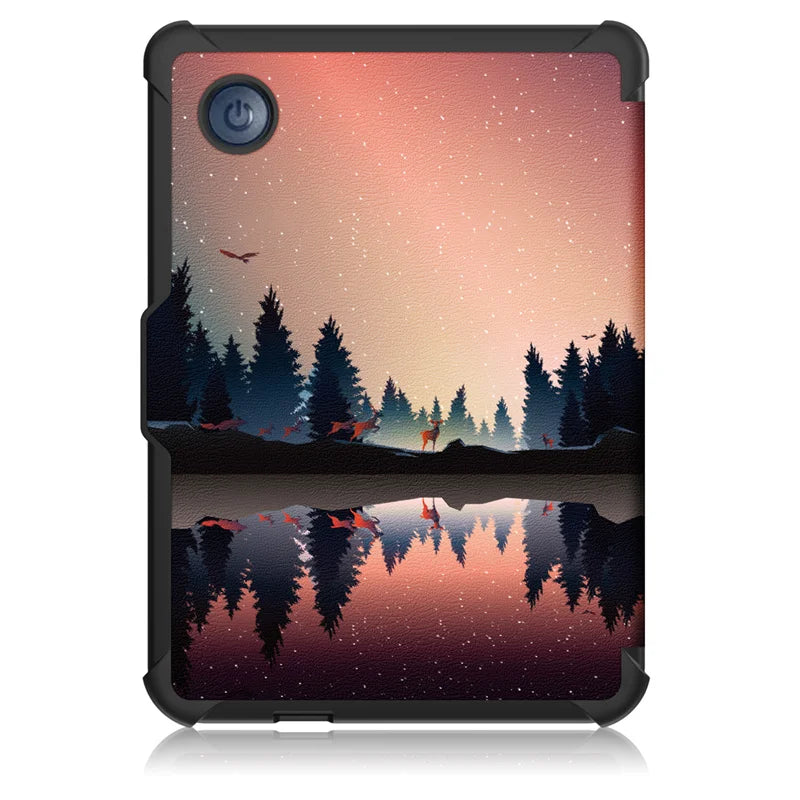 For Funda Kobo Clara Color Colour Case 2024 6 Inch PU Leather Magnetic TPU Book Smart Sleep Shell for Kobo Clara Colour BW Cover