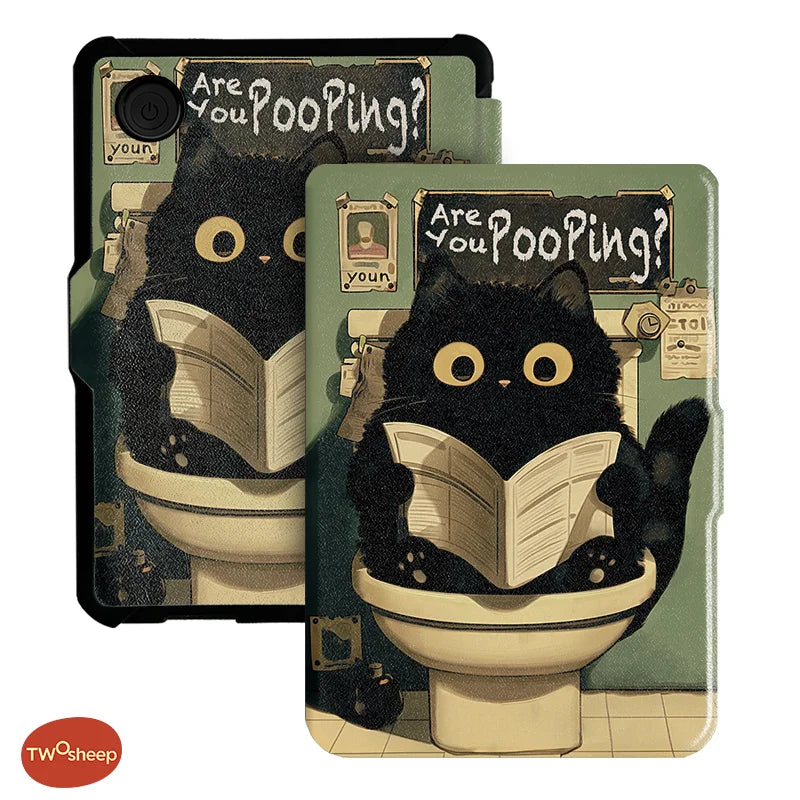 Twosheep For Kobo Clara Colour BW Protective cover 6-inch Auto Sleep Wake function E-book Case with painted patterns