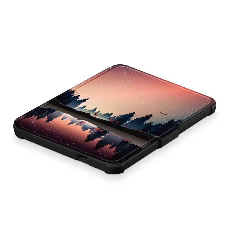For Funda Kobo Clara Color Colour Case 2024 6 Inch PU Leather Magnetic TPU Book Smart Sleep Shell for Kobo Clara Colour BW Cover