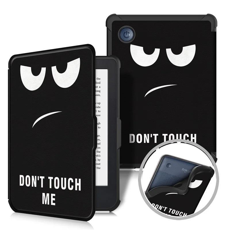 For Funda Kobo Clara Color Colour Case 2024 6 Inch PU Leather Magnetic TPU Book Smart Sleep Shell for Kobo Clara Colour BW Cover