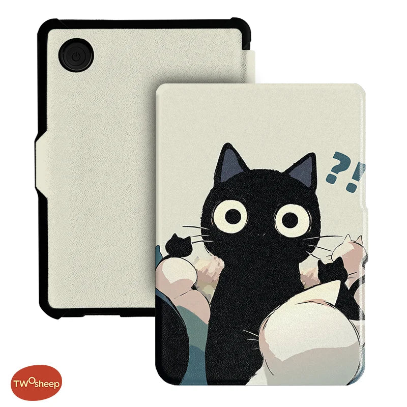 Twosheep For Kobo Clara Colour BW Protective cover 6-inch Auto Sleep Wake function E-book Case with painted patterns