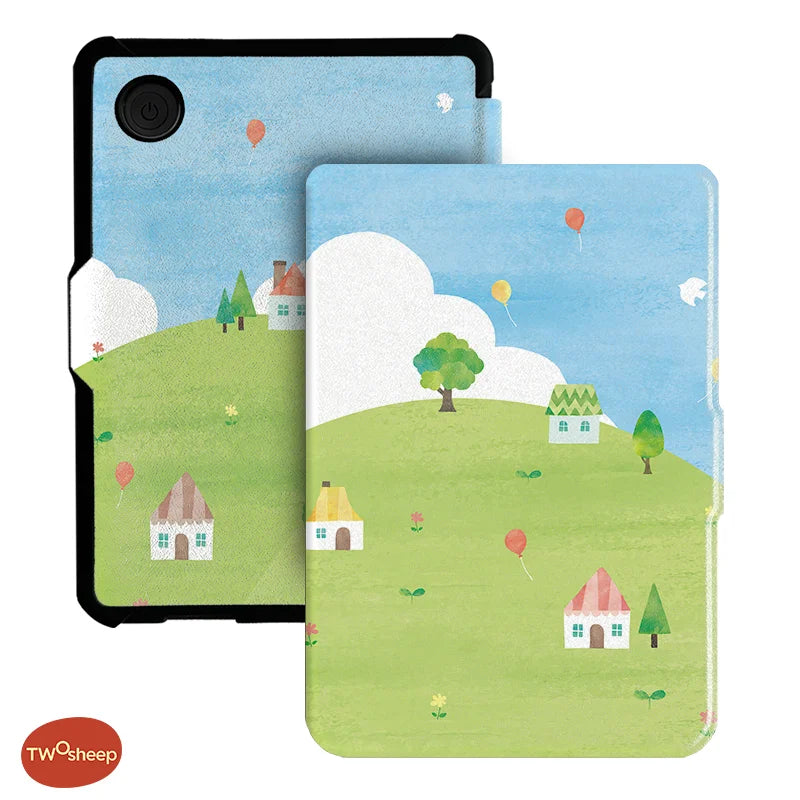 Twosheep For Kobo Clara Colour BW Protective cover 6-inch Auto Sleep Wake function E-book Case with painted patterns