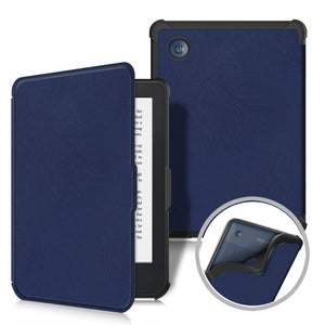 For Kobo Clara Color 2024 E-book Reader Leather Case Kobo Clara 2E 2022 Tablet Protective Case Auto Wake/sleep Smart Shell