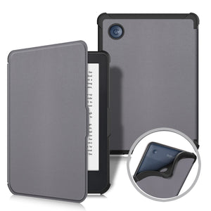 For Kobo Clara Color 2024 E-book Reader Leather Case Kobo Clara 2E 2022 Tablet Protective Case Auto Wake/sleep Smart Shell